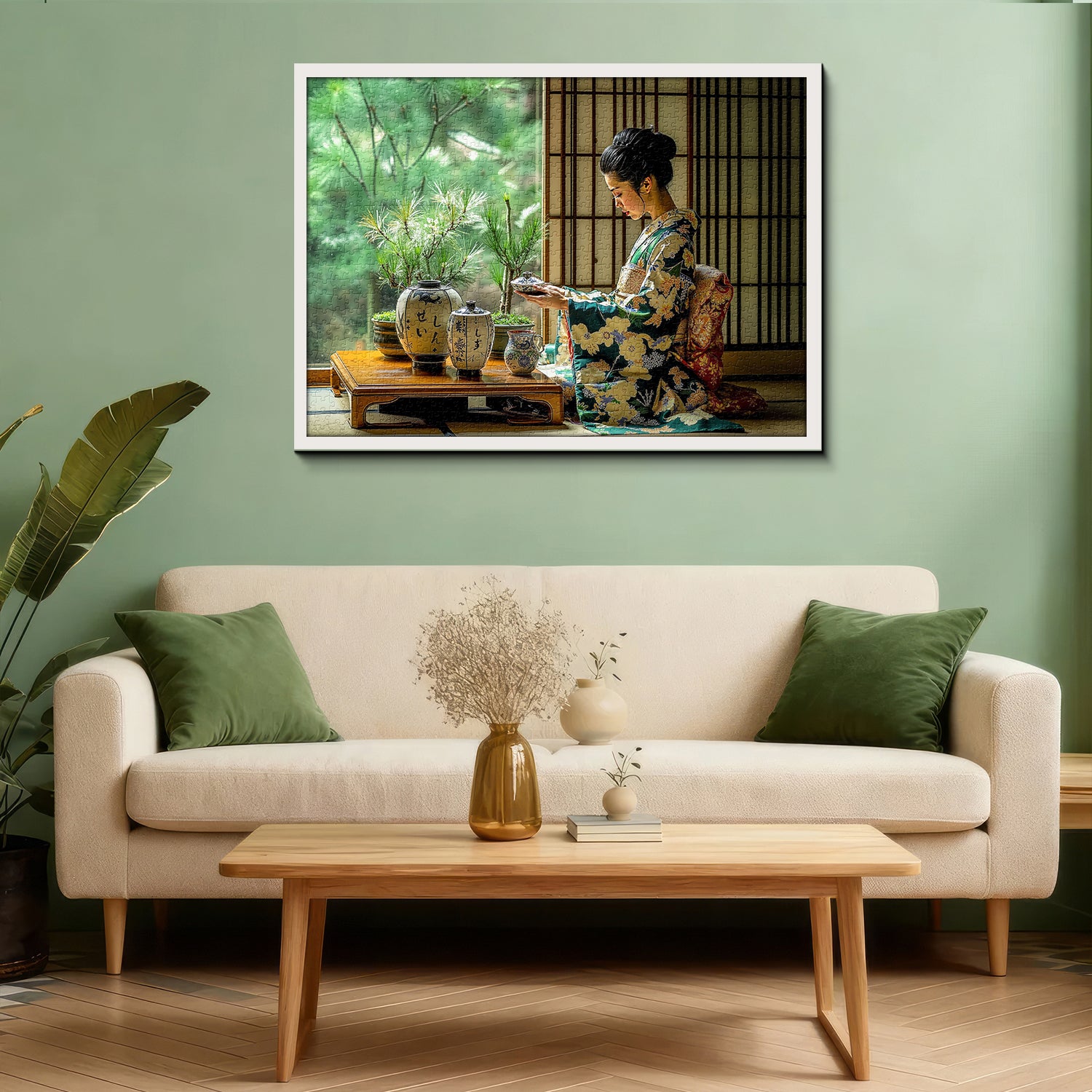 Stille Eleganz Puzzle 1000 Teile