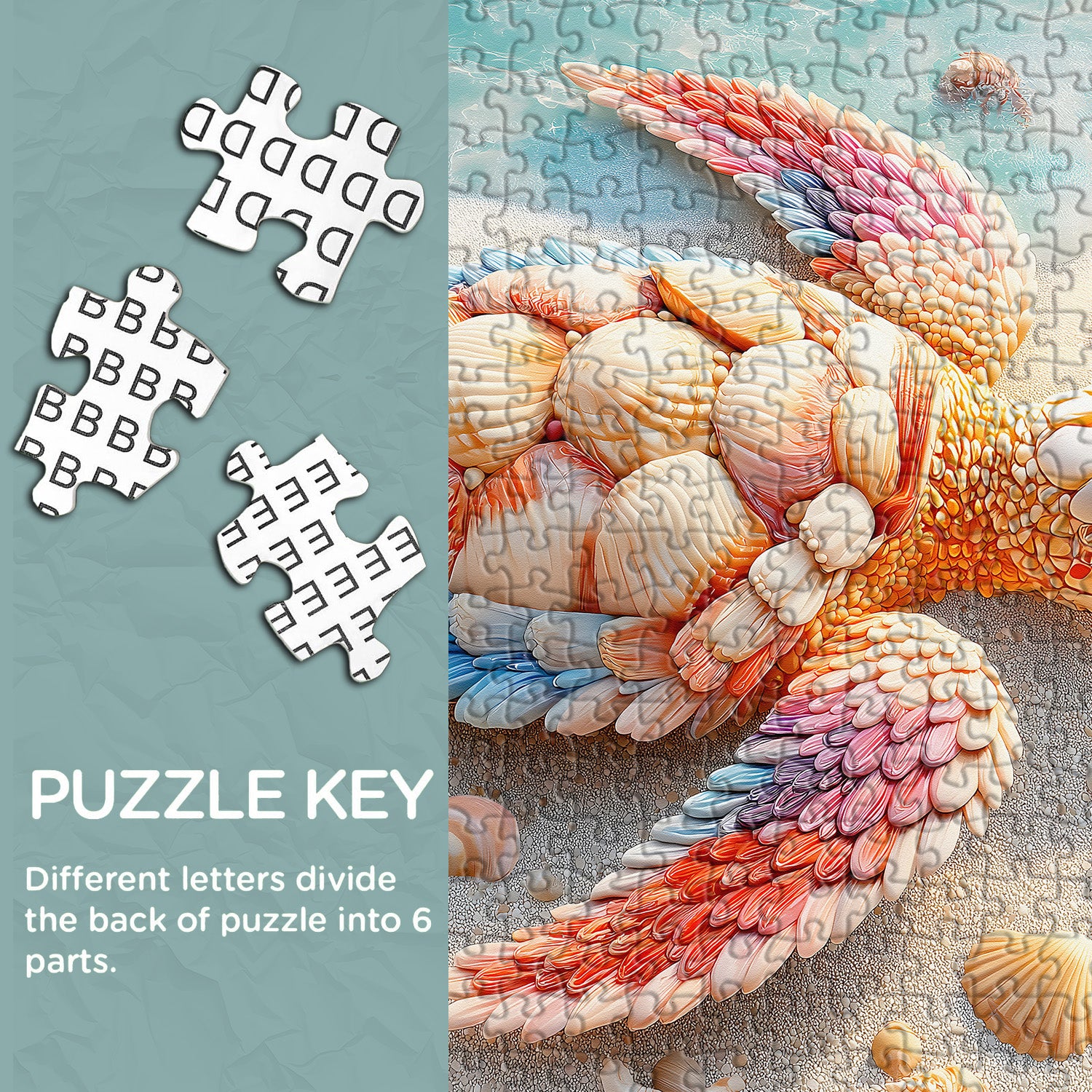 Meeresschildkröten-Puzzle, 1000 Teile