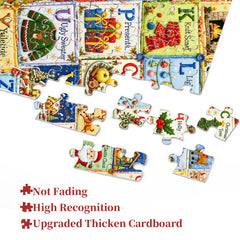 Christmas Letter Collection Jigsaw Puzzle 1000 Pieces