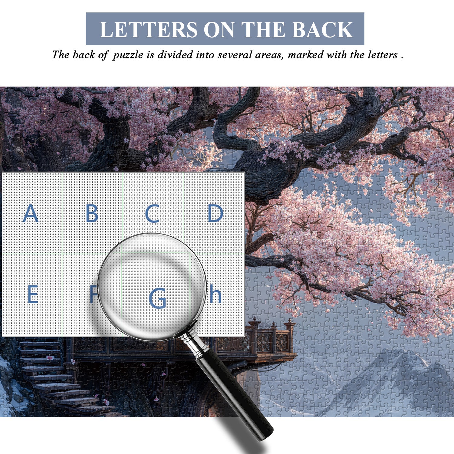 Sakura Cliff Puzzle 1000 Teile