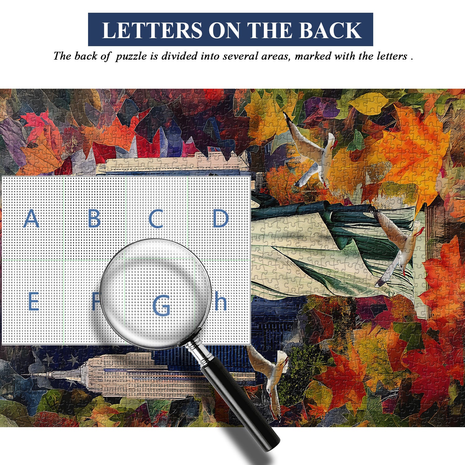 Liberty Collage Jigsaw Puzzle 1000 Pieces