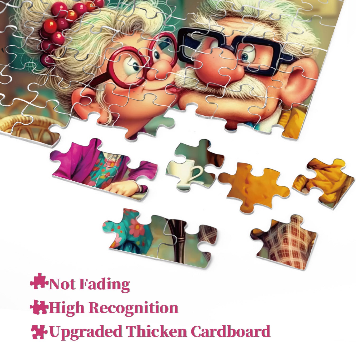 Aging Sweethearts Jigsaw Puzzle 1000 Pieces
