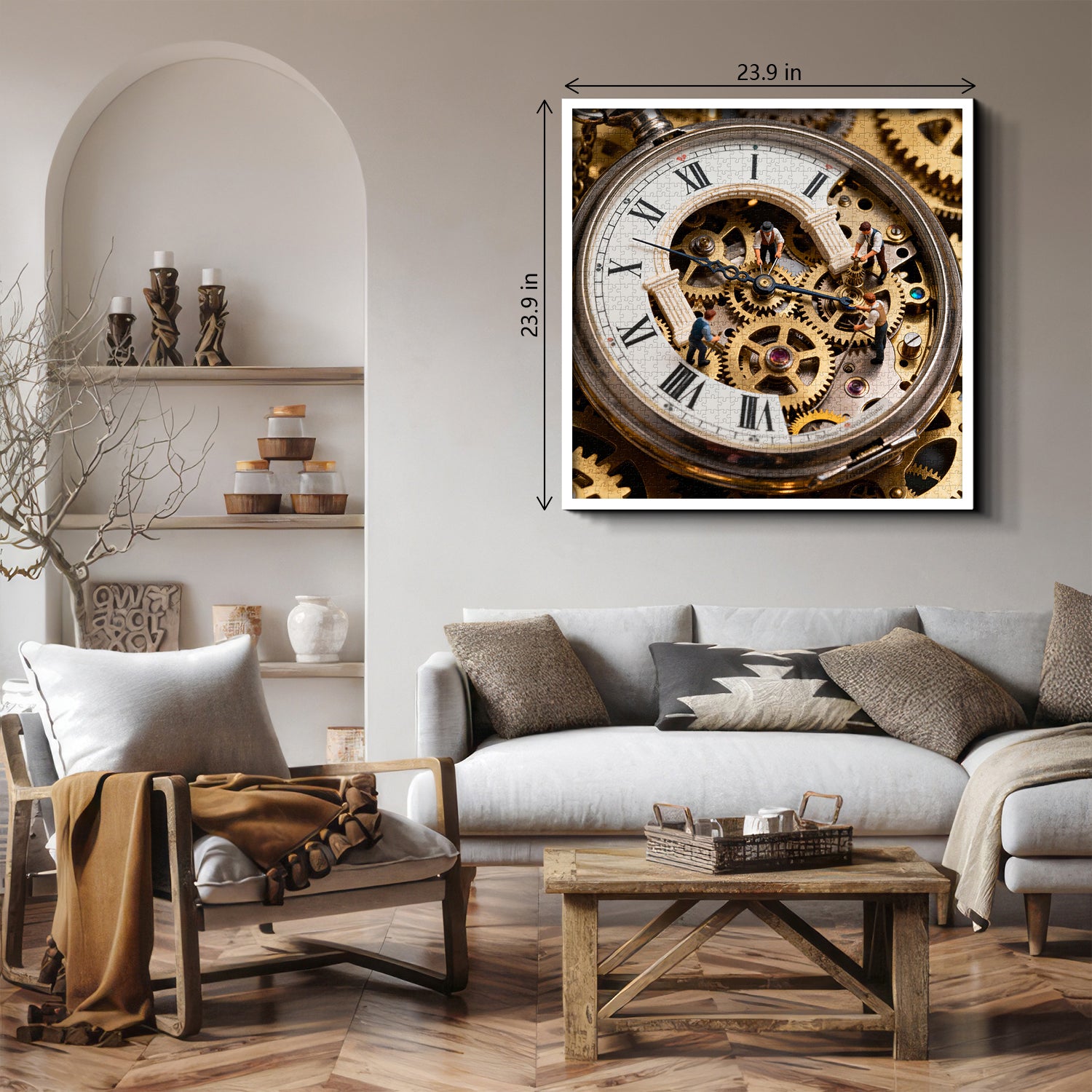 Taschenuhr Traum Puzzle 1000 Teile