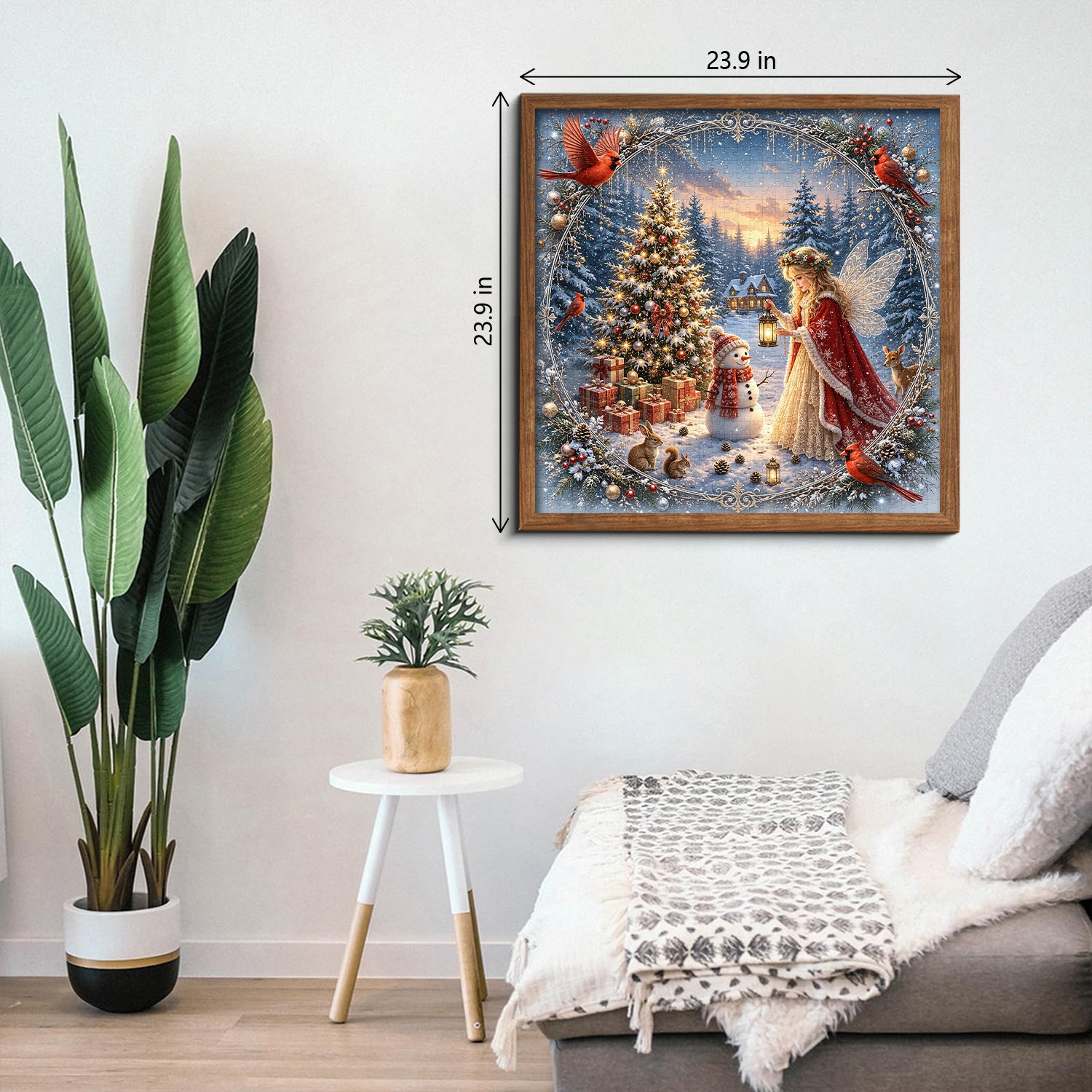 Winter Fairy Glow Jigsaw Puzzle 1000 Pieces