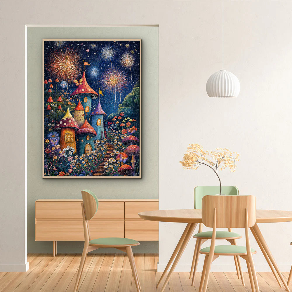Pilzhaus Jigsaw Rätsel 1000 Stücke