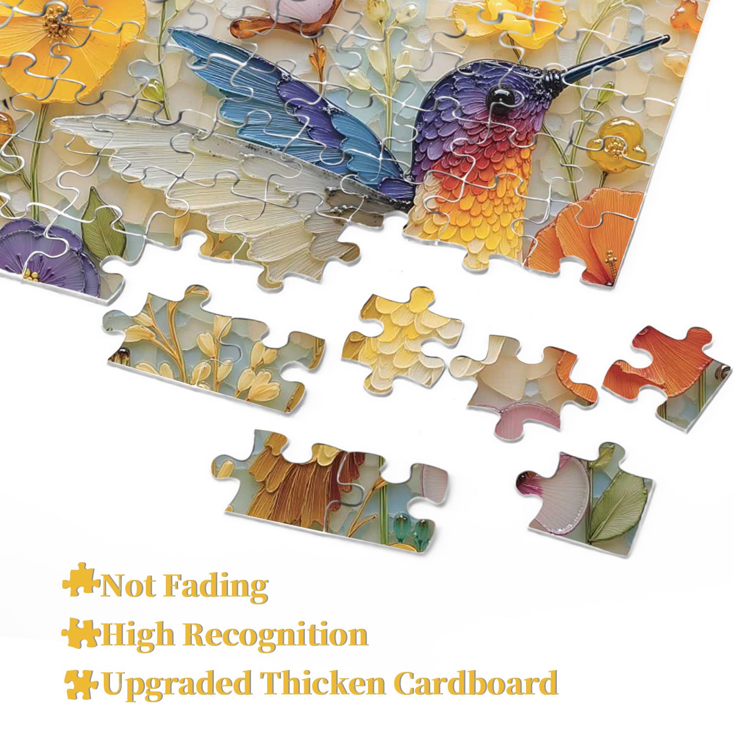 Blumenkolibri-Puzzle 1000 Teile