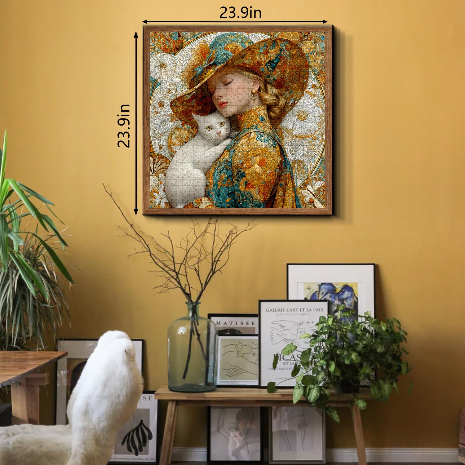 Puzzle mit floraler Eleganz, 1000 Teile