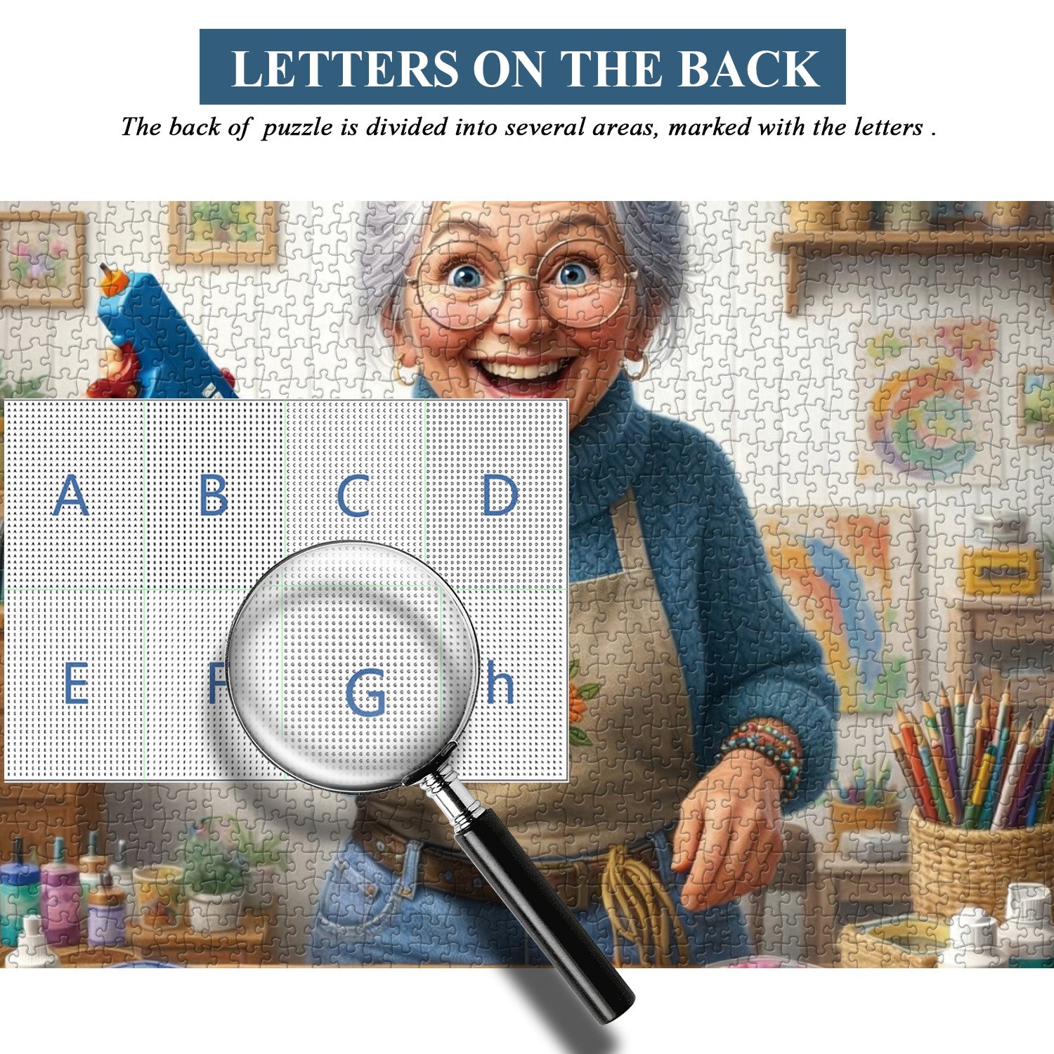 Kreatives Oma-Puzzle 1000 Teile