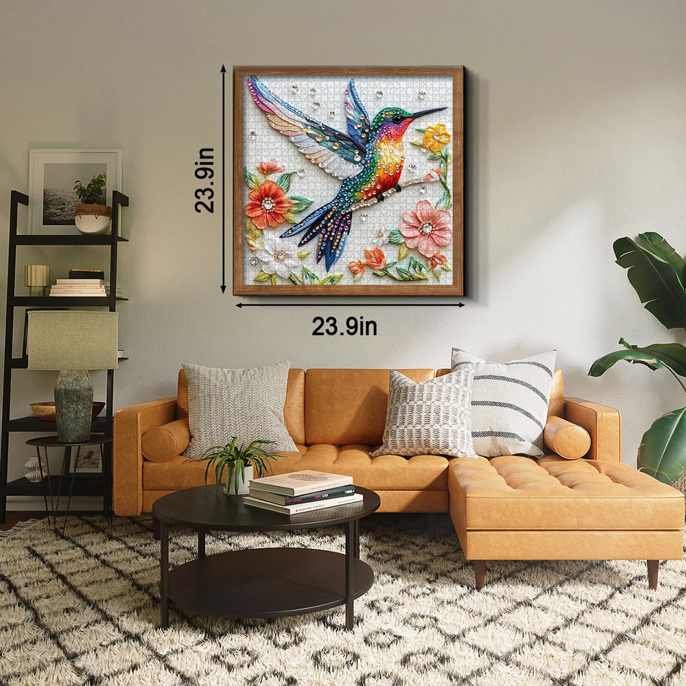 Radiant Hummingbird Jigsaw Puzzle 1000 Pieces