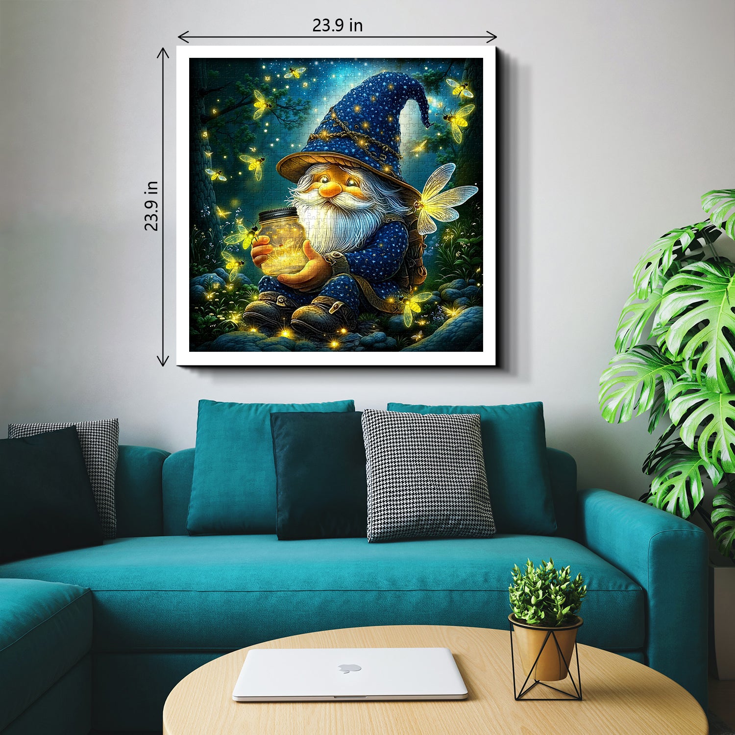 Das Glühen des Waldzwergs ist ein 1000-teiliges Puzzle