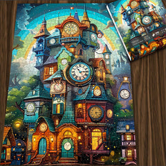 Fairytale Clock Tower Jigsaw Puzzle 1000 Pieces