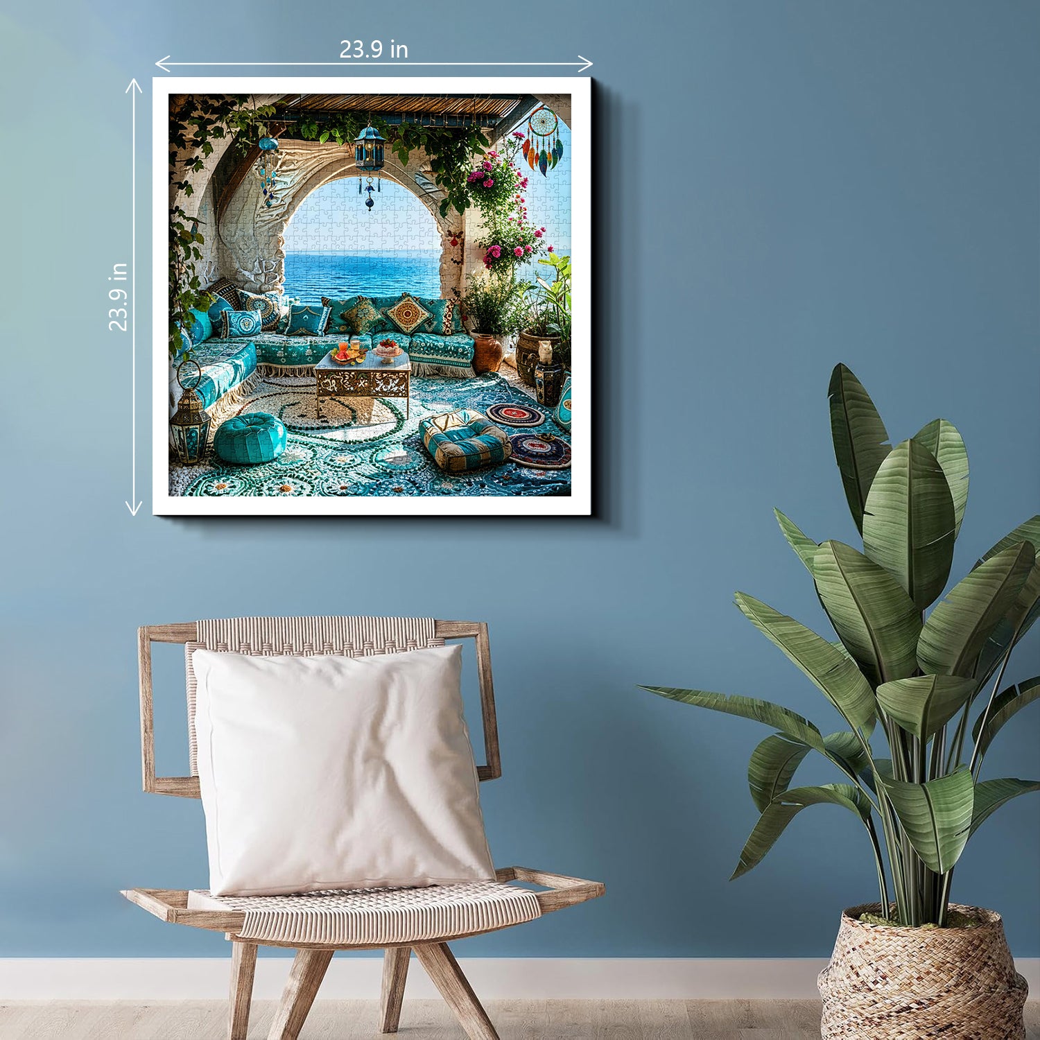 Seaside Blue Haven Jigsaw Puzzle 1000 Pieces