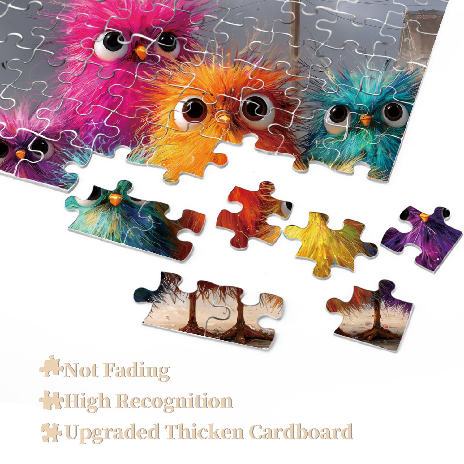 Fluffy Coast Puzzle 1000 Teile