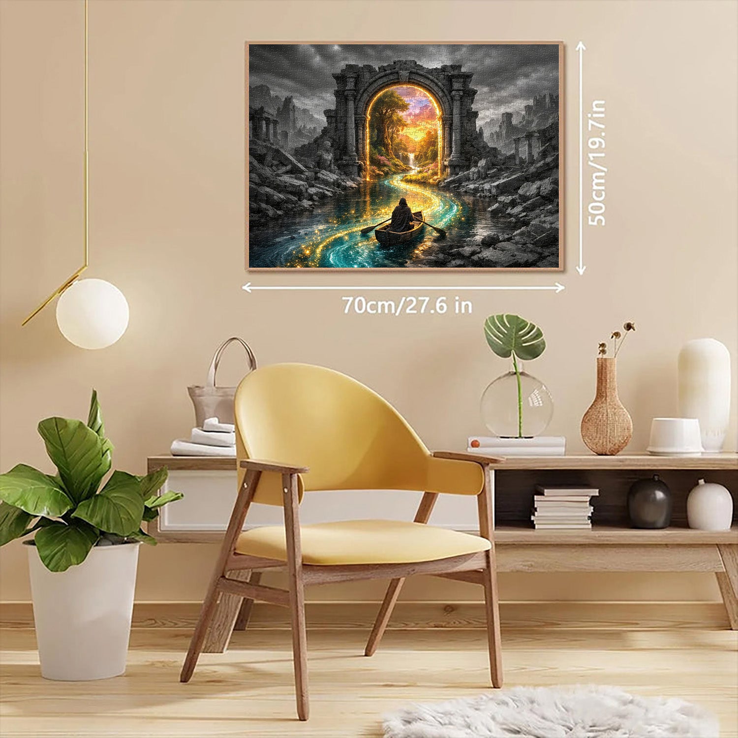 Tor der Ruinen Puzzle 1000 Teile