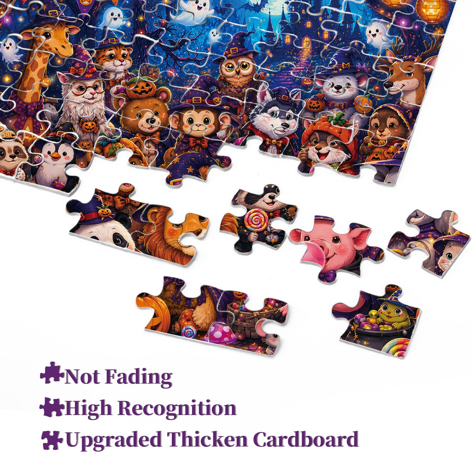Animal Carnival Night Jigsaw Puzzle 1000 Pieces