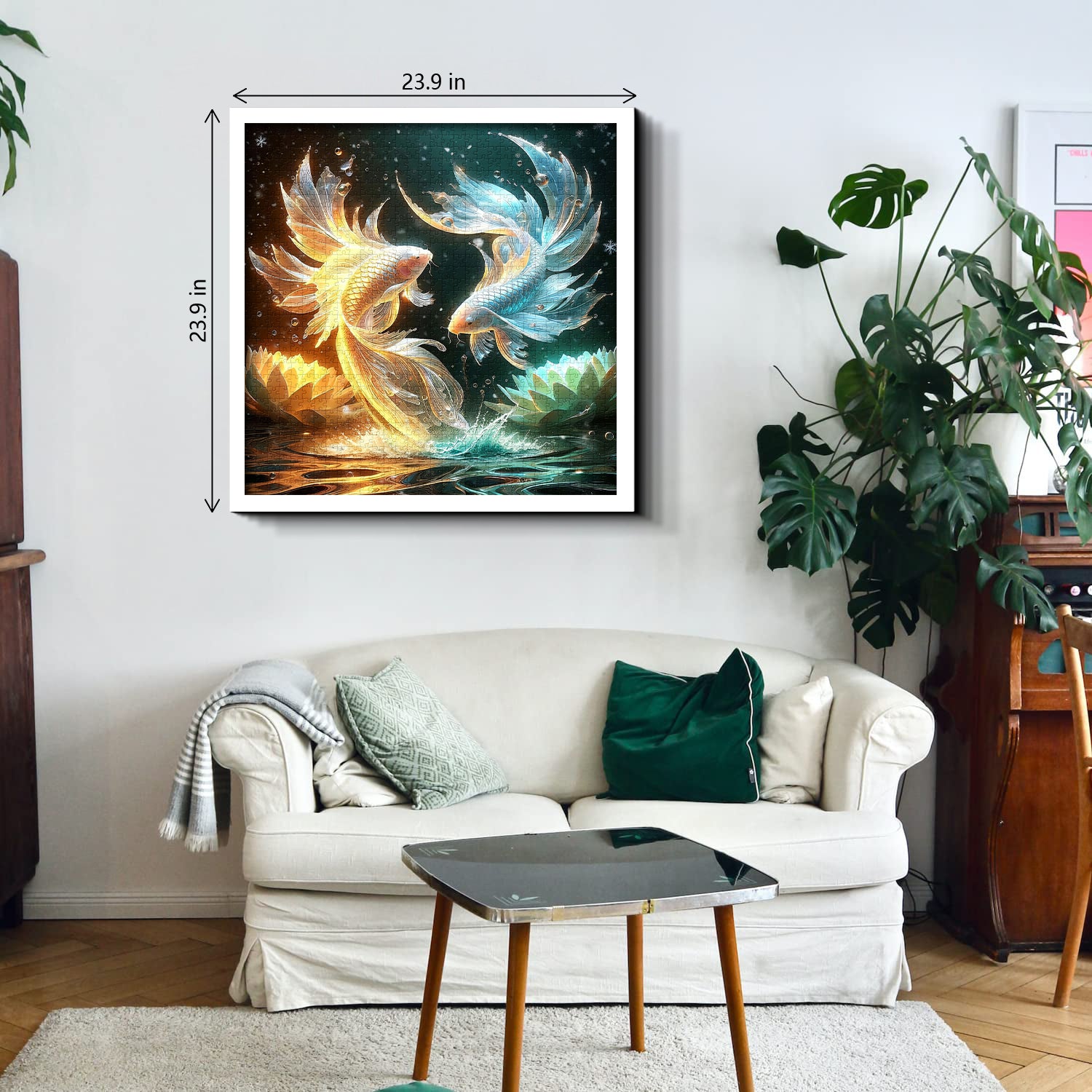 Shimmering Fish Jigsaw Puzzle 1000 Pieces