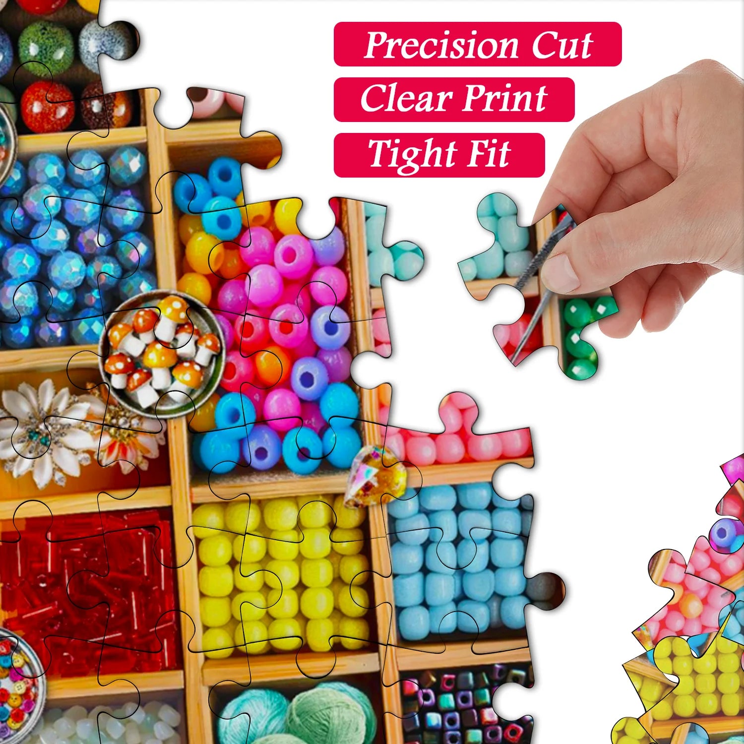 Dancing Beads Jigsaw Puzzle 1000 Pieces