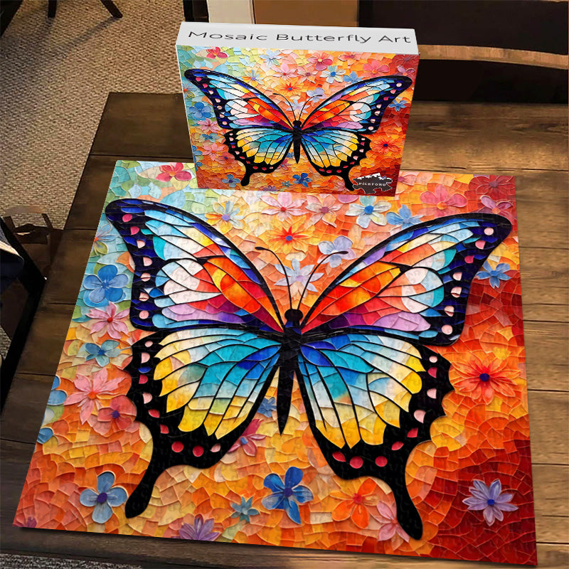 Mosaic Butterfly Jigsaw Puzzles 1000 Pieces