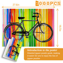 Glänzendes Pedal-Puzzle 1000 Teile