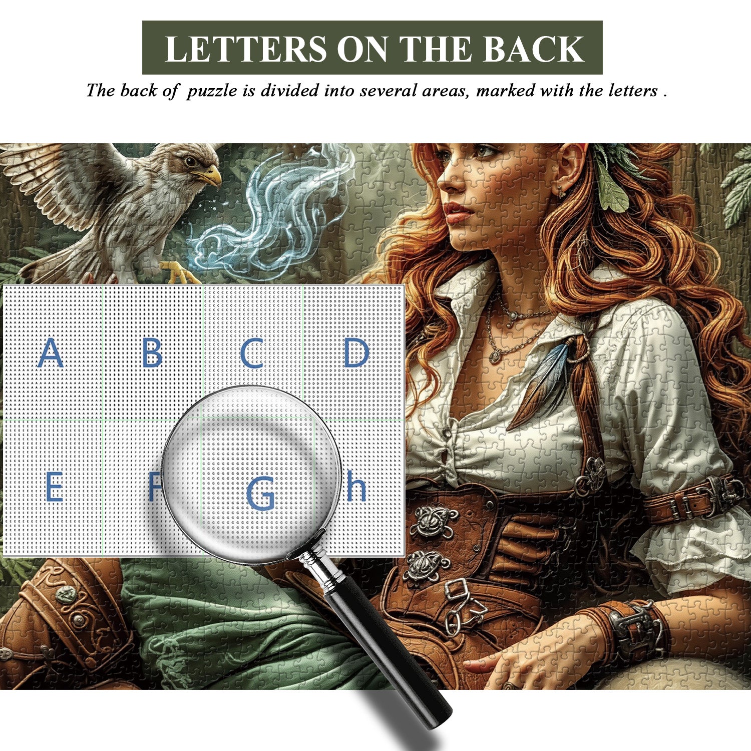 Elf Falconer Puzzle 1000 Teile