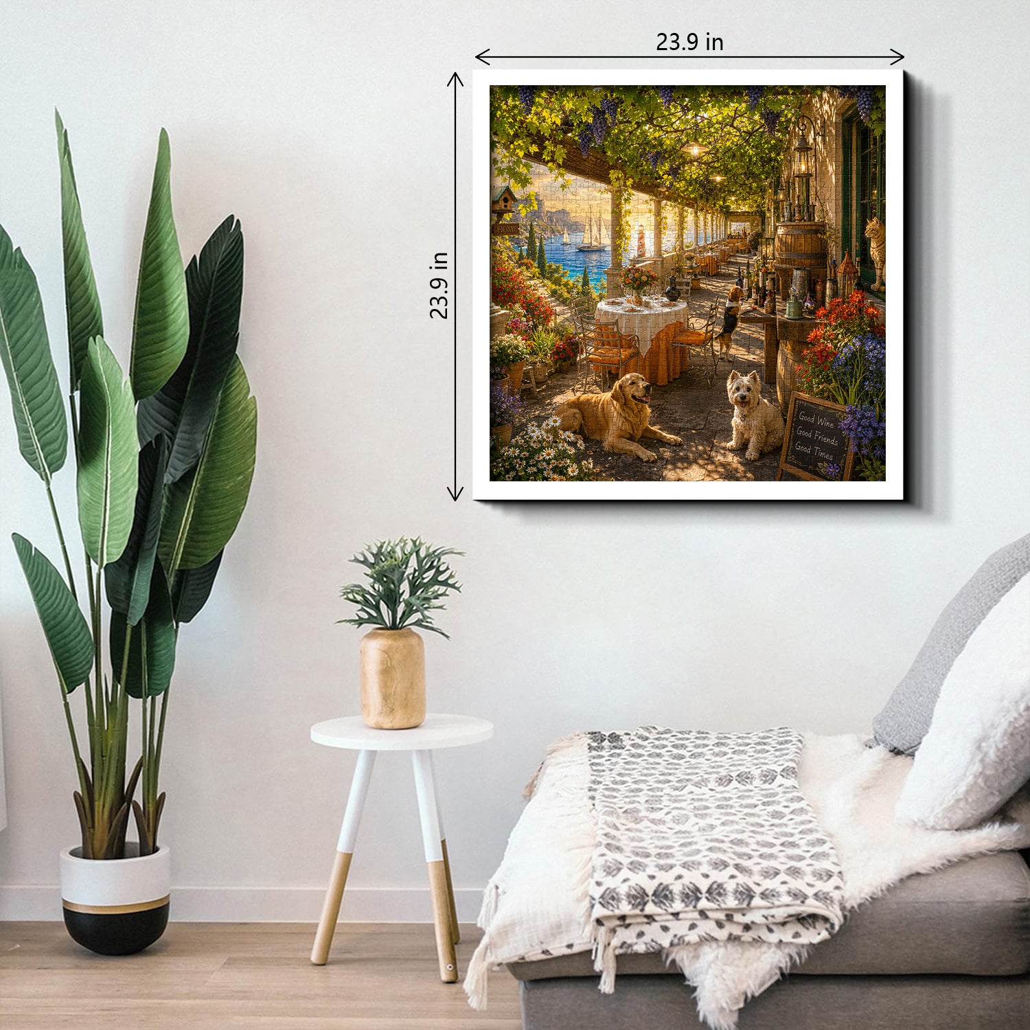 Sunset Vine Terrace Puzzle 1000 Teile
