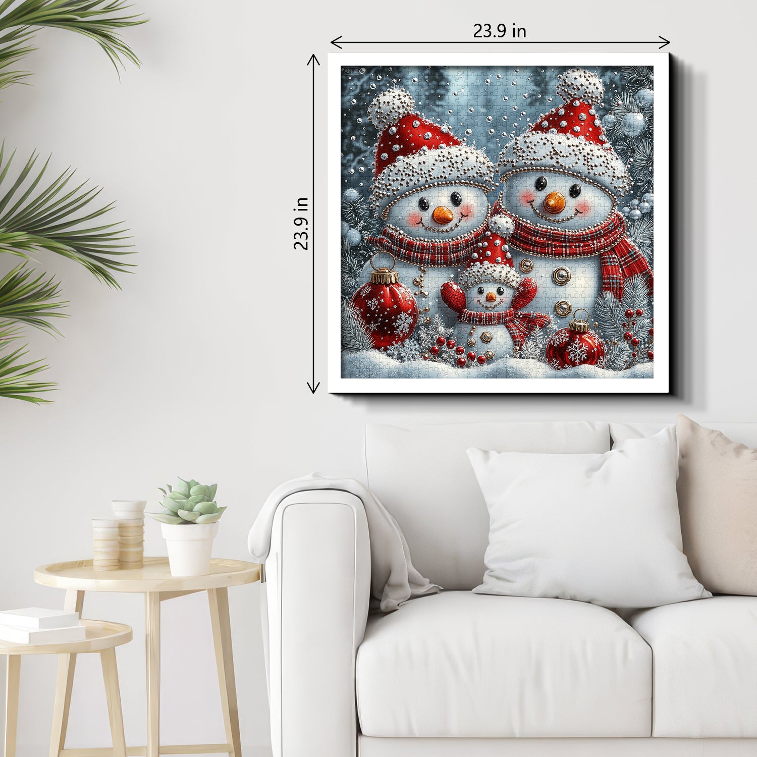 Wintertime Perle Sparkle Puzzle 1000 Stücke