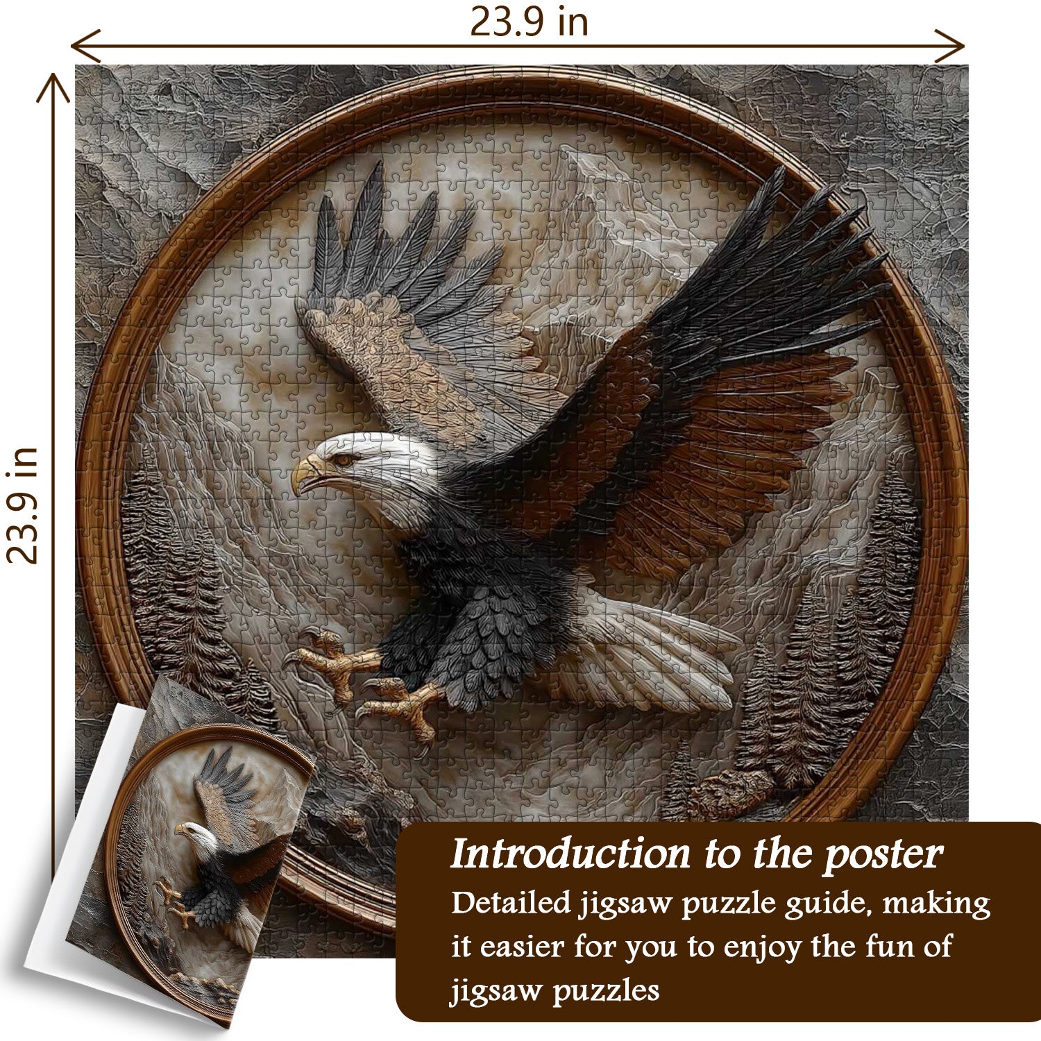 Aureate Eagle Puzzle 1000 Teile
