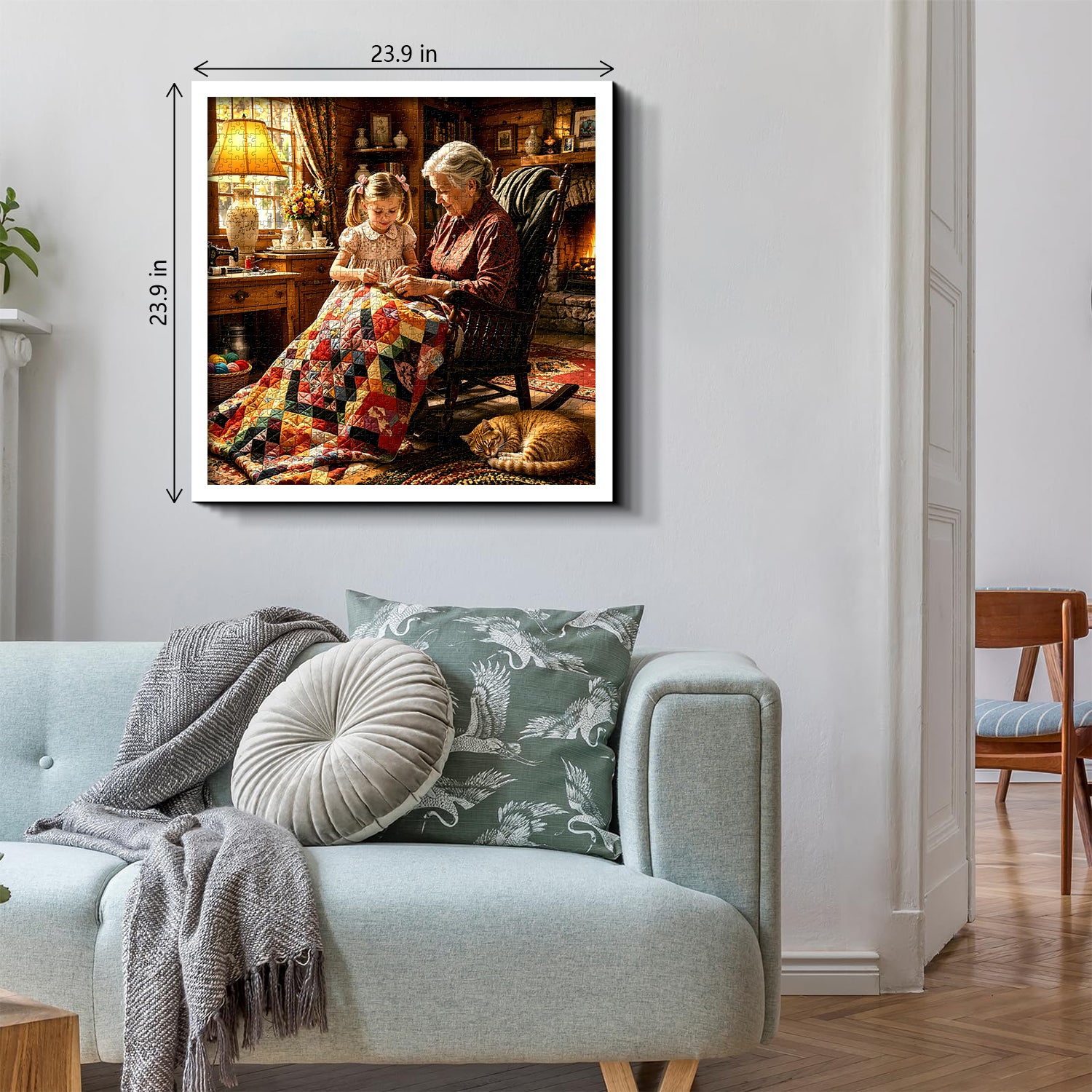 Soft Knit Memories Jigsaw Puzzle 1000 Pieces