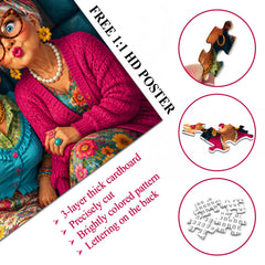 Happy Trip Selfies Jigsaw Puzzle 1000 Pieces