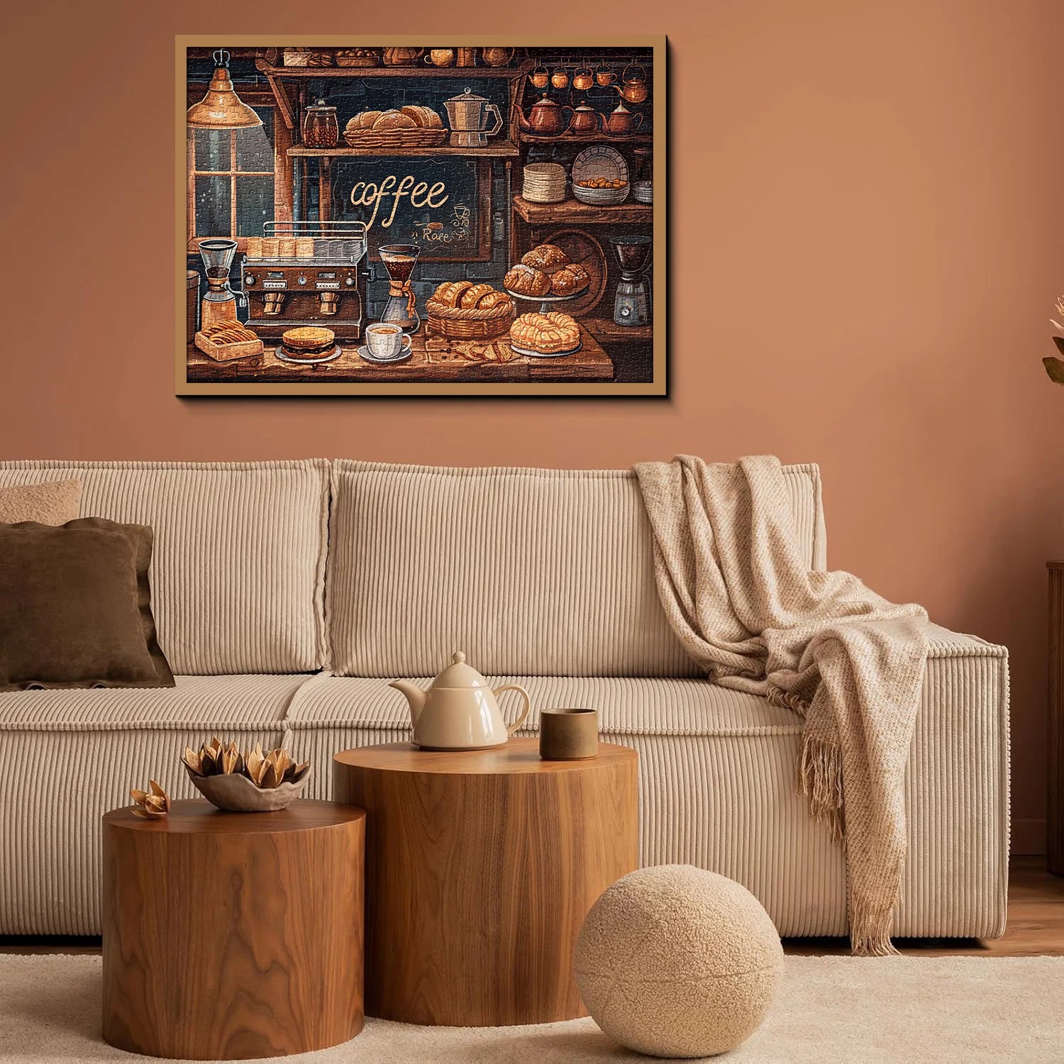 Old Time Coffee Shop Jigsaw Puzzle 1000 Pieces