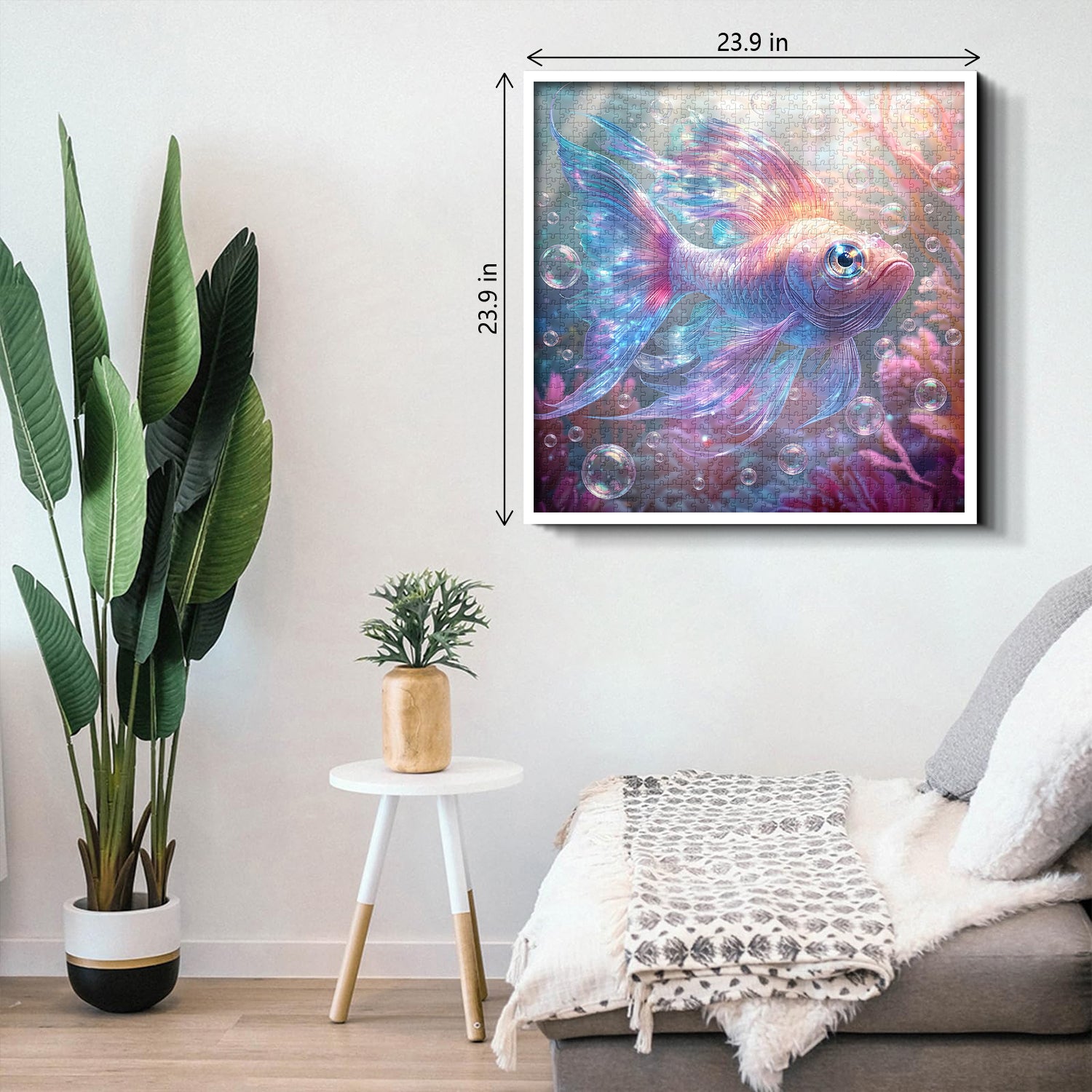 Iridescent Fish Jigsaw Puzzle 1000 Pieces