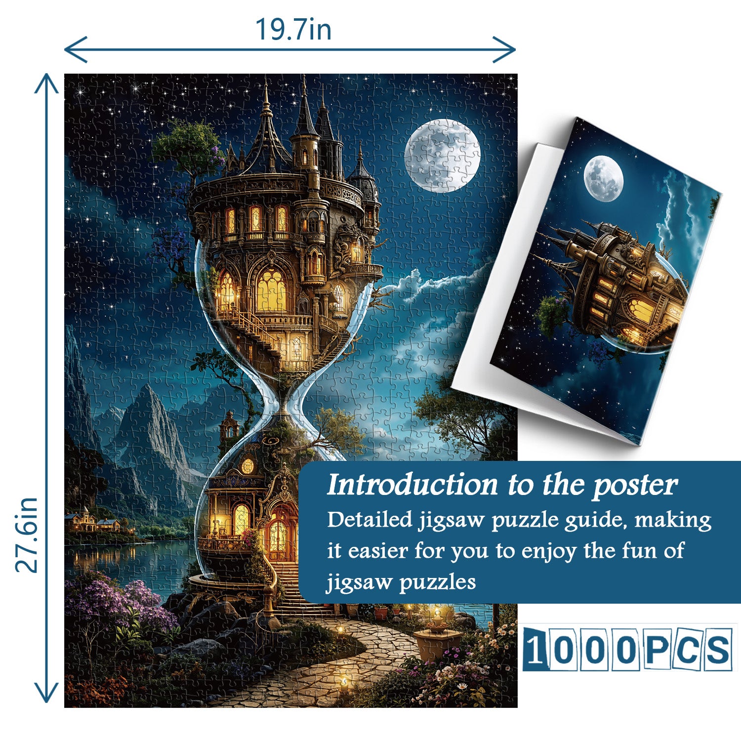 Hourglass Hotel Jigsaw Puzzle 1000 Pieces