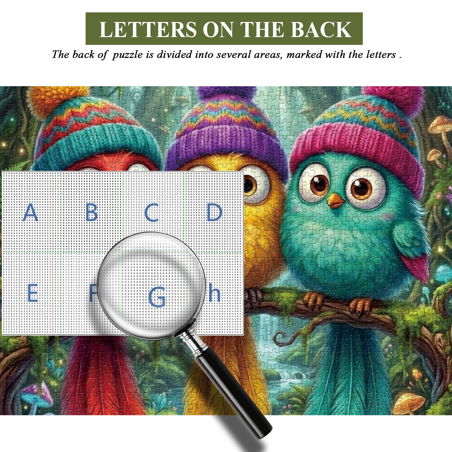 Forest Friends Jigsaw Puzzle 1000 Pieces