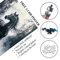 Mondschein-Ross-Puzzle 1000 Teile