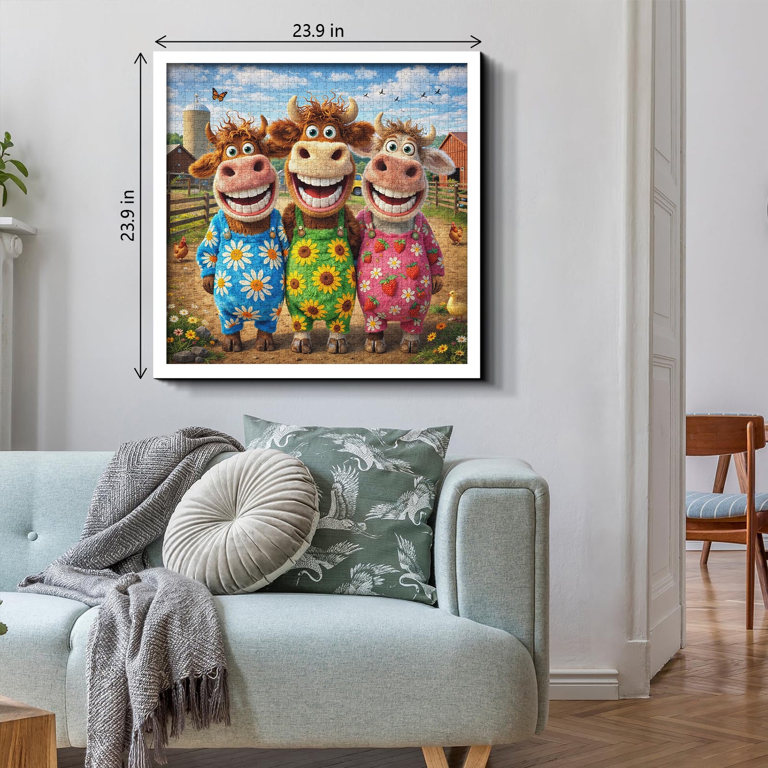 Happy Farm Friends Puzzle 1000 Teile