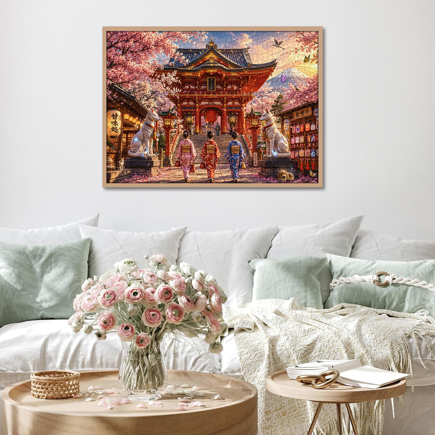 Japanisches Heiligtum-Puzzle 1000 Teile