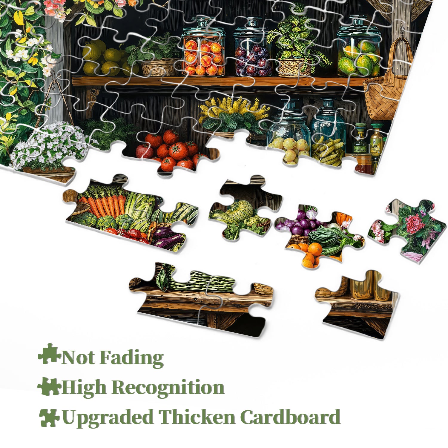 Blooms & Bounty Jigsaw Puzzle 1000 Pieces