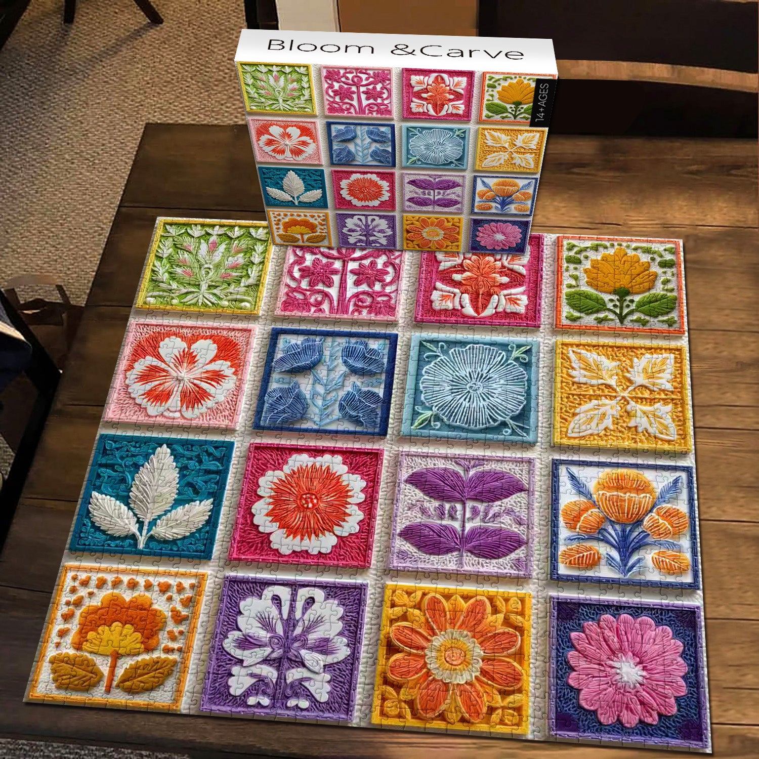 Bloom &Carve Puzzle 1000 Teile