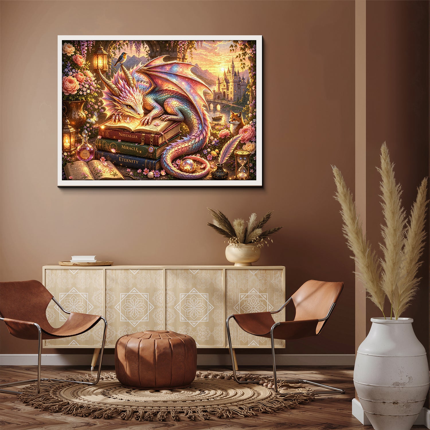 Dusklight Dragon Jigsaw Puzzle 1000 Pieces
