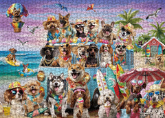 Holiday Puppy Jigsaw Puzzle 1000 Pieces