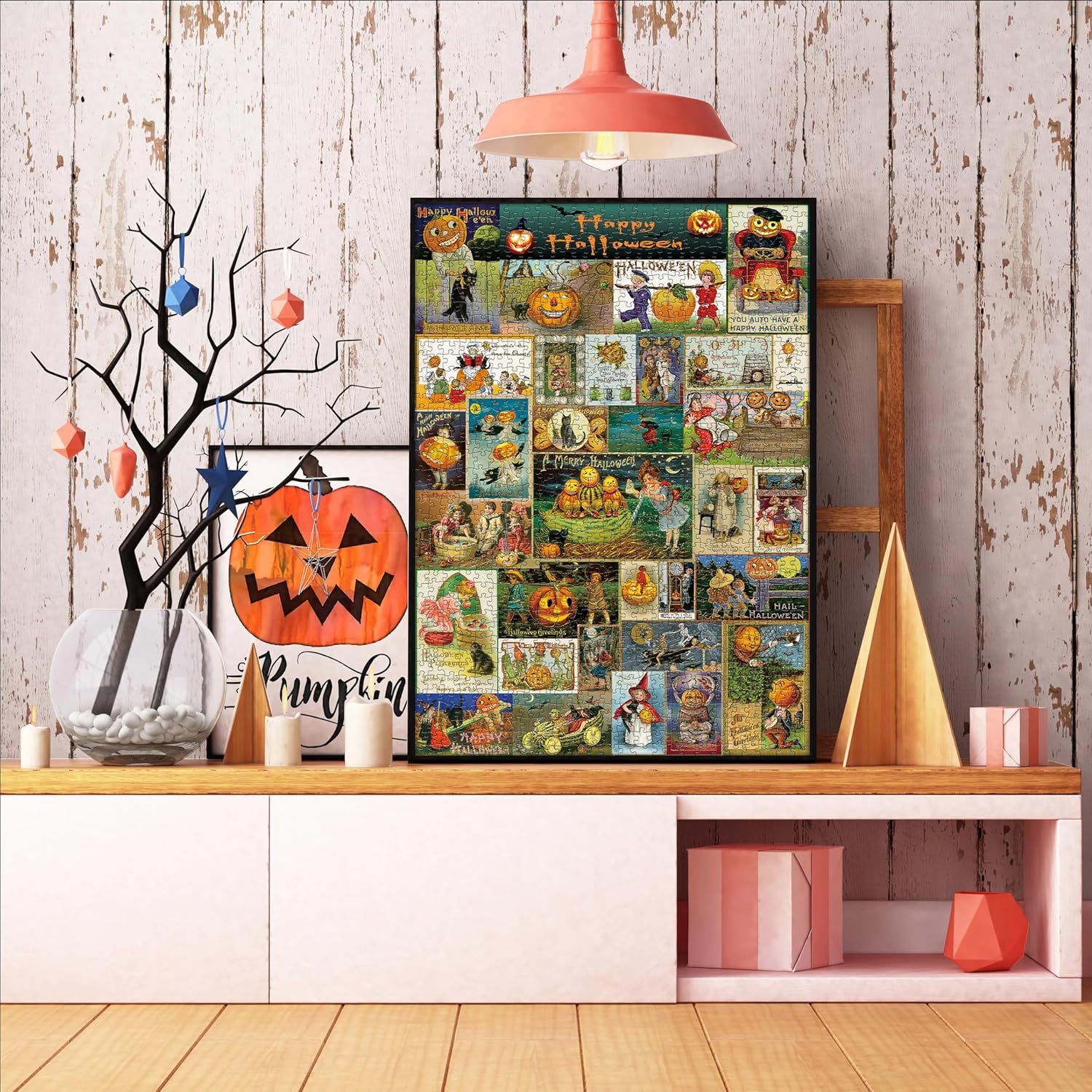 Halloween-Karten-Puzzle 1000 Teile