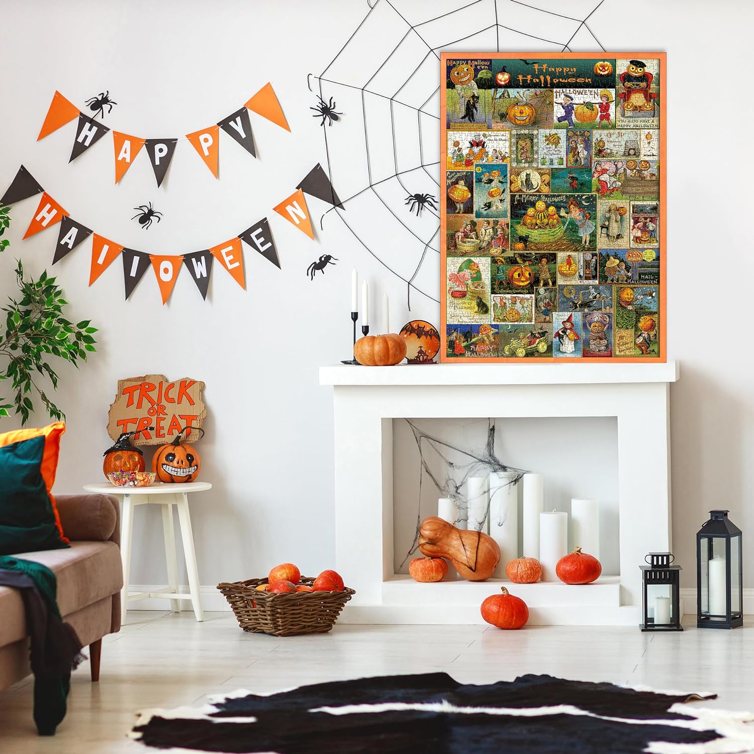 Halloween-Karten-Puzzle 1000 Teile