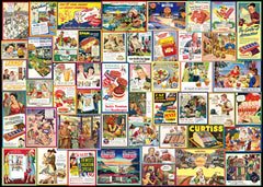 Vintage-Werbung Puzzle 1000 Teile