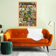 Halloween-Karten-Puzzle 1000 Teile