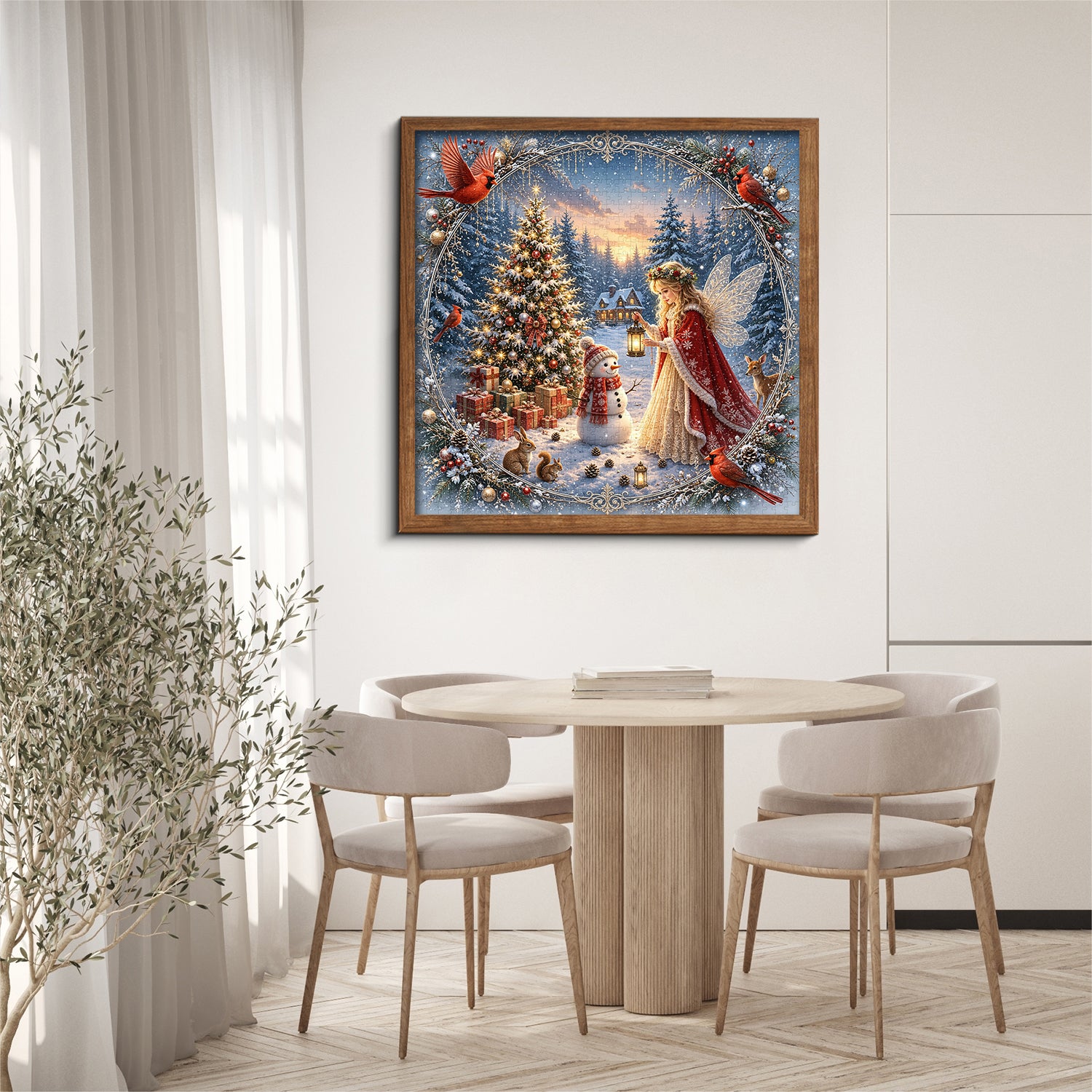 Winter Fairy Glow Jigsaw Puzzle 1000 Pieces