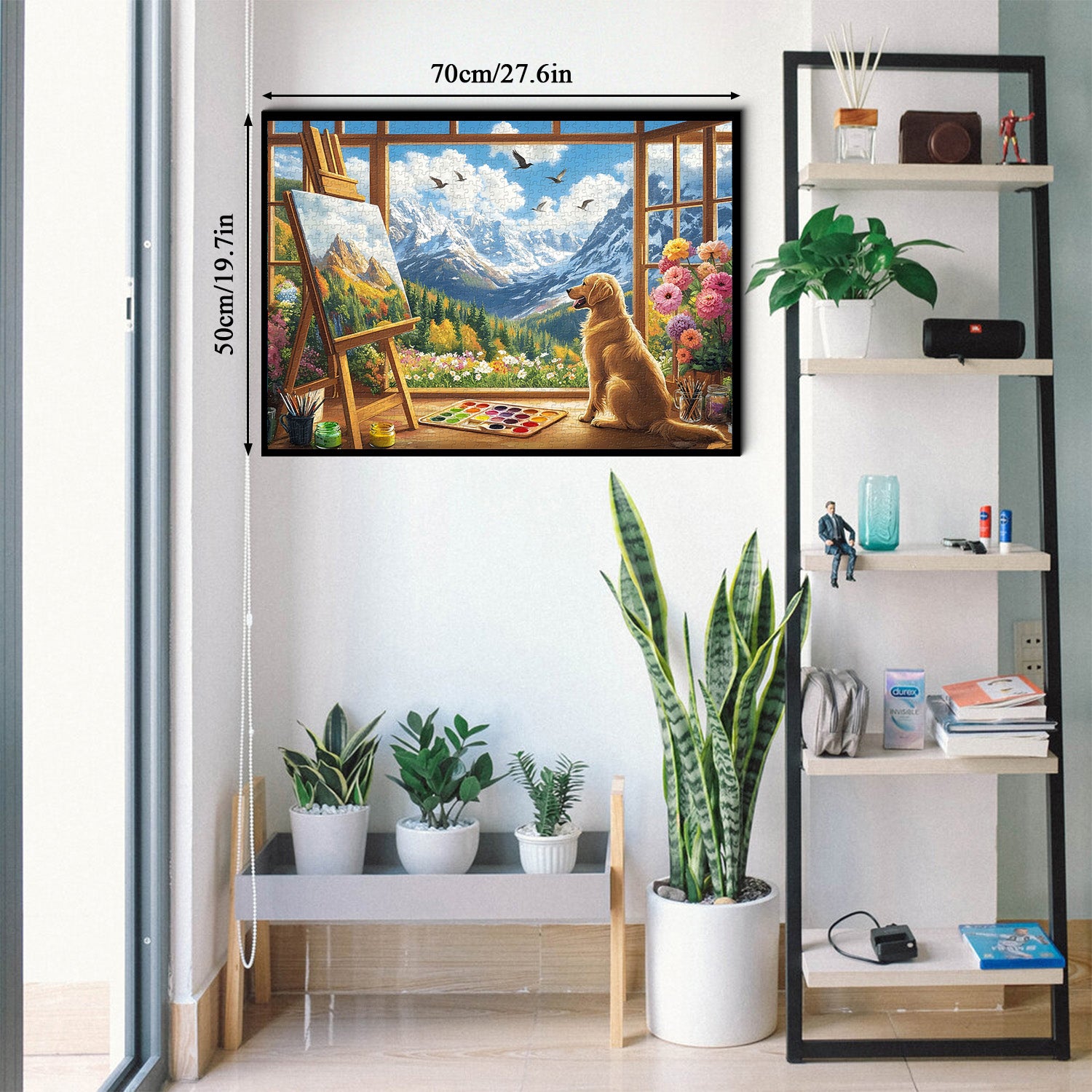 Colorful Painter's Paradise Jigsaw Puzzle 1000 Pieces