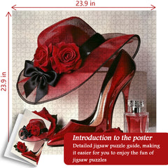 Passion Red Jigsaw Puzzle 1000 Pieces