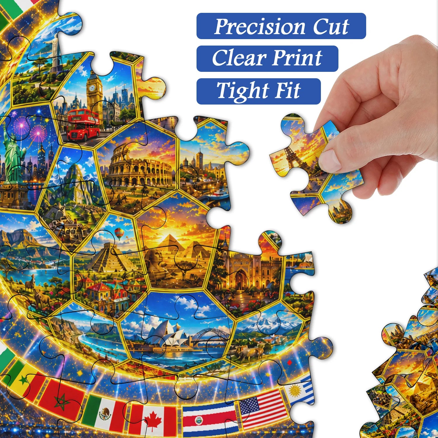 World of Football Jigsaw Puzzle 1000 Pieces