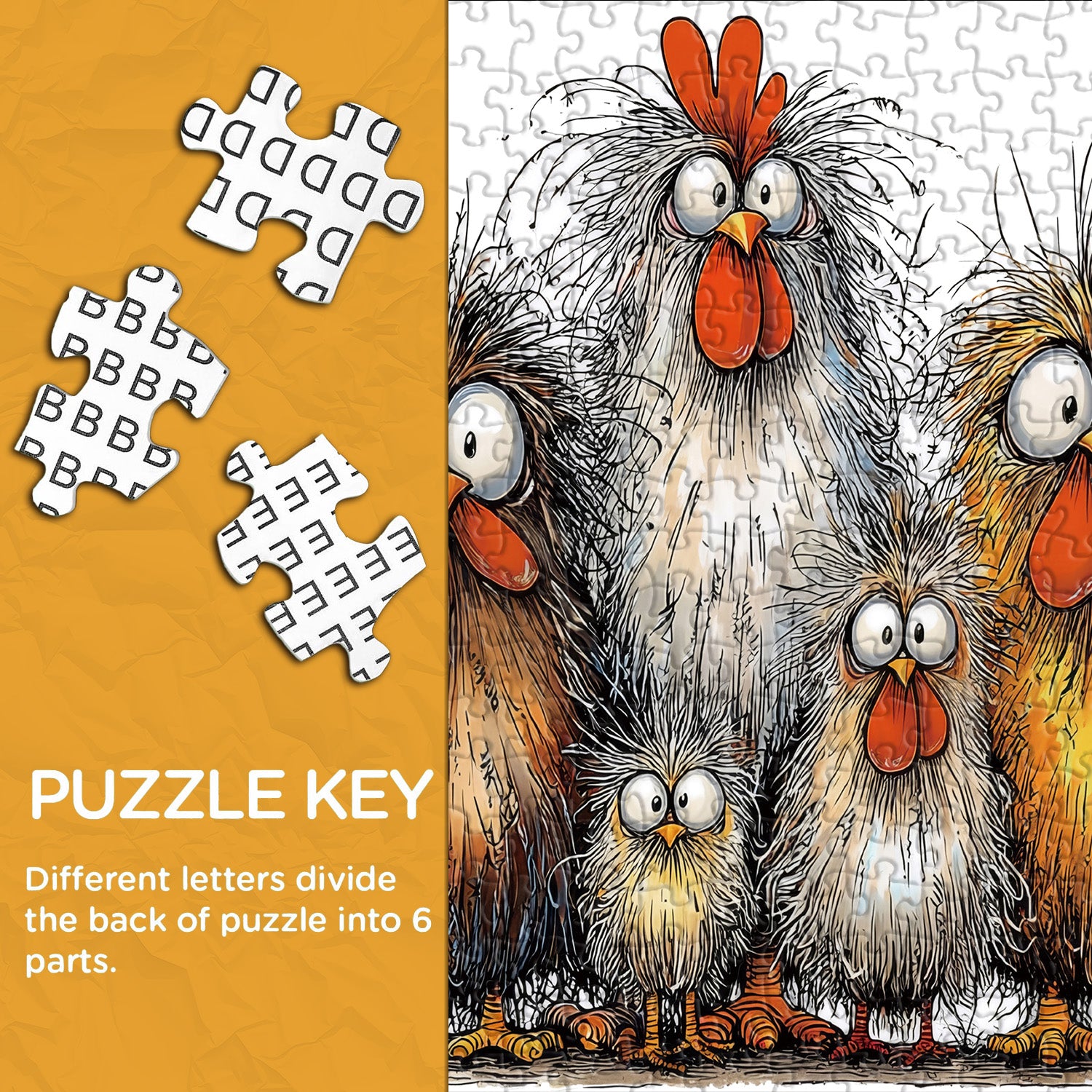 Tufted Team Jigsaw Puzzle 1000 Pieces