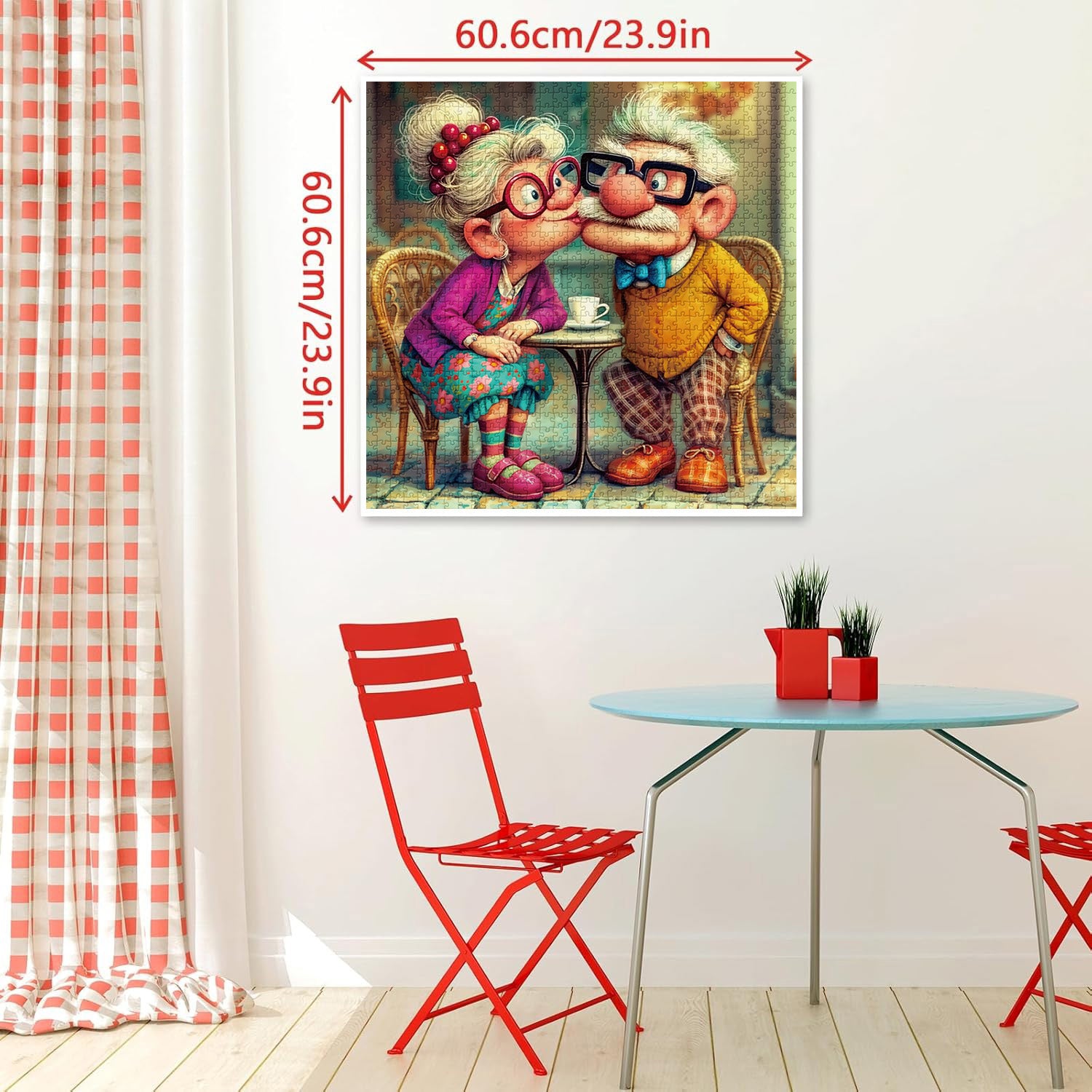 Aging Sweethearts Jigsaw Puzzle 1000 Pieces